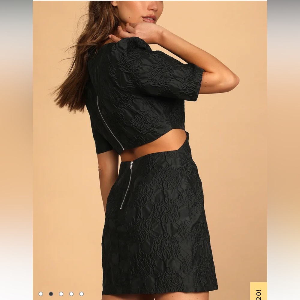 Lulus black dress size M